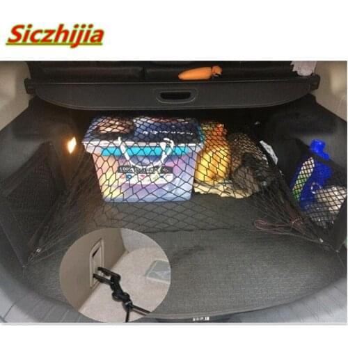 Car rear luggage elastic rope mesh bag storage bag for Opel Astra VAUXHALL MOKKA Zafira Insignia Vectra Antara