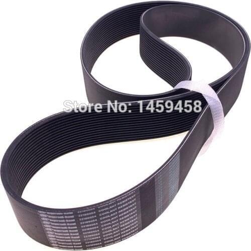 Free shipping 2pcs/lot 22189054/ 54524343 screw air compressor leather belts conveyor belt