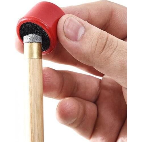 Billiard Shaper Cue Tip Double Sided Plastic Polished Device Pool Sander Scuffer