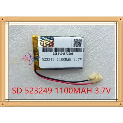 Tablet battery Liter energy battery 3.7V polymer lithium battery mobile phone electric core MP3 player navigation drive recorder