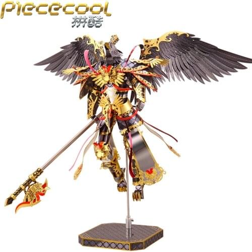 MMZ MODEL Piececool 3D Metal Puzzle Mythology Garuda Model kits DIY Laser Cut Assemble Jigsaw Toy GIFT For Adult