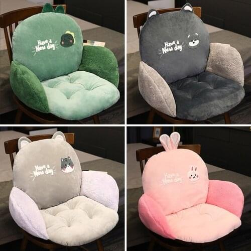 Office Cushion Sedentary Artifact Cushion One-Piece Seat Cushion Stool Chair Cushion Thick Seat Cushion Super Soft Floor