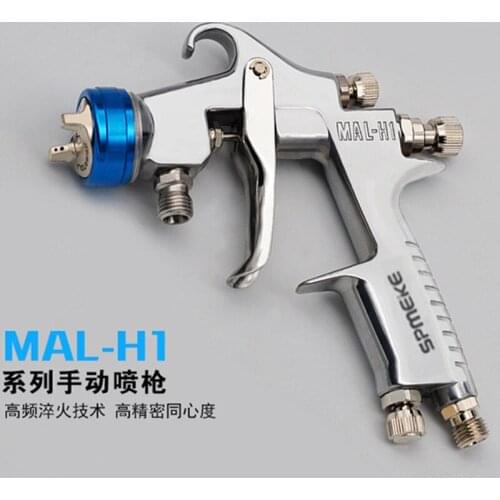 Spmeke MAL-H1 Low Pressure Paint Manual Spray Gun, Fine Atomization HVLP Wooden Furniture Sprayers,Air Painting Gun