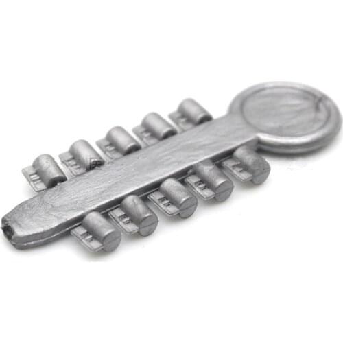 100 Pcs/10sticks Clear Orthodontic Dental Elastics Rotation Wedge Rotating Rubber Pad Dentist Tools