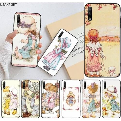 Cute Sarah Kay Phone Case for Huawei Honor 30 20 10 9 8 8x 8c v30 Lite view pro