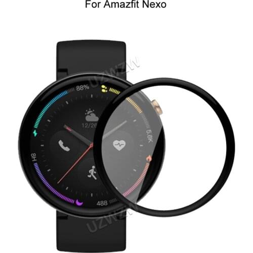 For Amazfit Nexo Soft Smart Watch Screen Protector Guard 3D Curved Edge Full Coverage Protective Film Cover