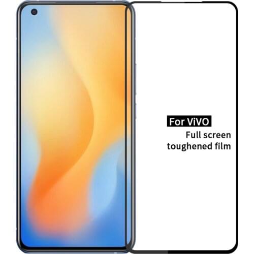 For vivo X30 Tempered Glass Mofi Full Cover Screen Protector For vivo X50 Glass Tempered Protective Film For vivo X30 x50 glass