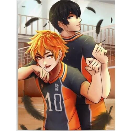 Home Decoration HD Prints Wall Art Modular Haikyuu Poster Japanese Anime Canvas Painting For Living Room No Framework Pictures