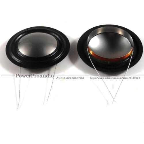 2PCS For 25.9mm 1.02inch Tweeter Voice coil 8ohm 26 Core Titanium Diaphragm High Sensitivity Same Side For B&W Speaker Repair