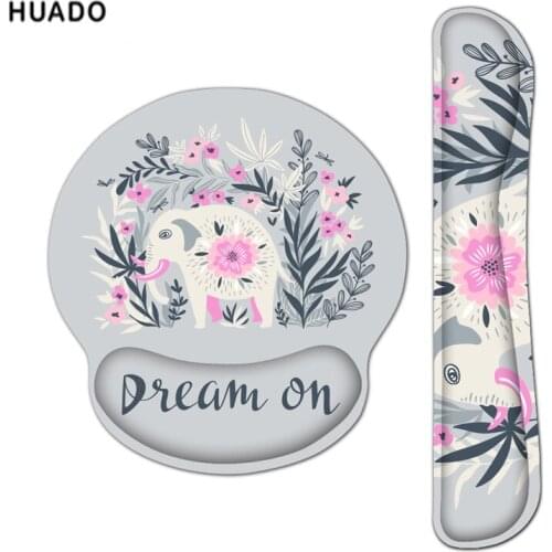 Wrist Mouse Pad Keyboard Rubber Mousepad Wrist Rest Table Computer Mat