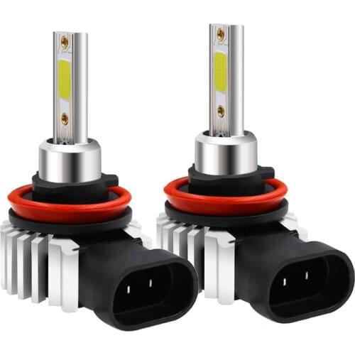 2 Pcs Super White car headlight bulbs H7 led h4 Interface for H1, H3,H4,H11,H8,H9 9005,HB3,H10,9006,HB4,9012,HIR2 H10 6000K