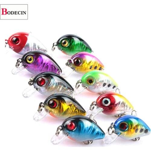 Mini Hard Crank Floating Wobbler Artificial Bait For Fishing Lure Trolling Pike Fish Bass Crankbait Sea Fishing Tackle Swimbait