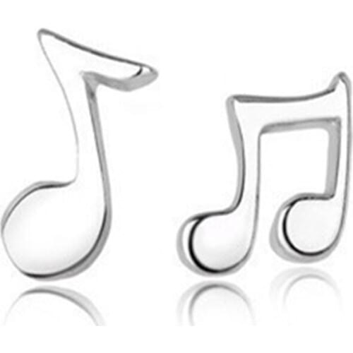 Fashion Lovely Music Note Earrings For Girl Lucky Music Note Wedding Jewelry Everyday Wear Jewelry Good Luck