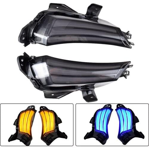 Motorcycle Turn Signal Light for Yamaha X-MAX 250 300 XMAX XMAX300 XMAX250 Motorbike LED Front Daytime Running Lights Moto Lamp