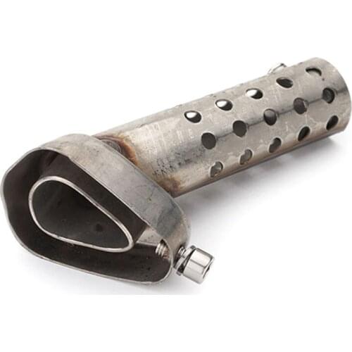 Motorcycle Hexagonal Exhaust Muffler Adjustable Pipe DB Baffle Adjustable Muffler Tail Pipe