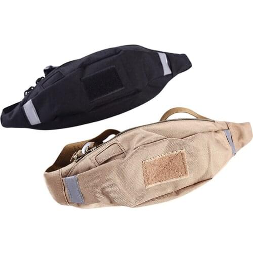 Outdoor Nylon Sports Pockets Running Jogging Waist Bag Camouflage Climbing Hiking Camping Waist Bags Accessory