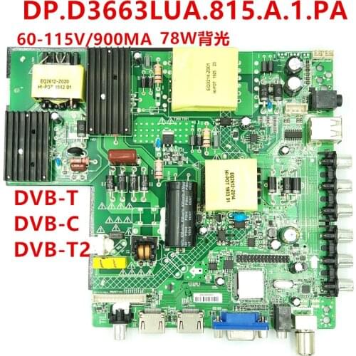 New Original DP.D3663LUA.815 large size three-in-one DVB-T2 backlight 60-115V