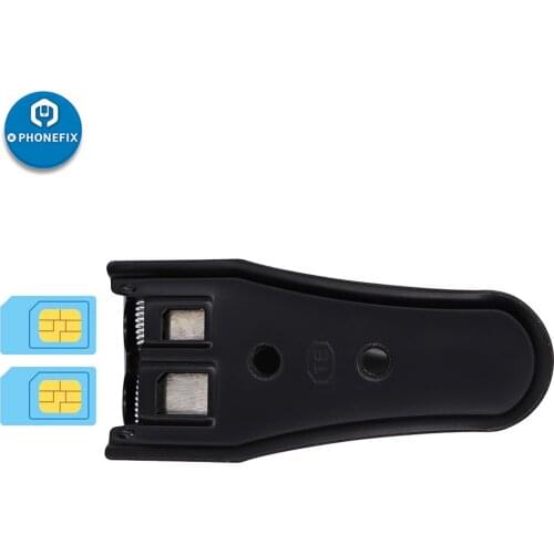 Sim card cutter Micro Nano Sim Card cutting tool Home DIY Dual Mobile Phone Repair Portable Manual Tools for iphone huawei xiaom