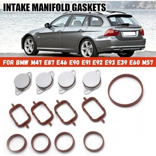 4 x 33mm Diesel Swirl Blanks Flaps Repair Delete Kit Removal Repair Kit For BMW 320d 330d 520d 525d 530d Intake Manifold TKYD80K