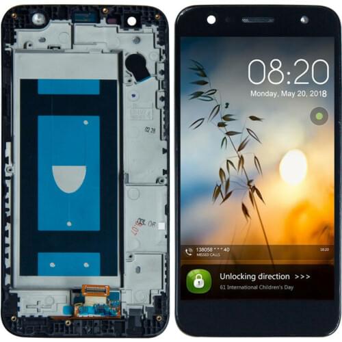 For LG X Power 2 M320TV X500 K10 Power M320 M320F M320N LCD Display Touch Screen Digitizer Assembly +Frame