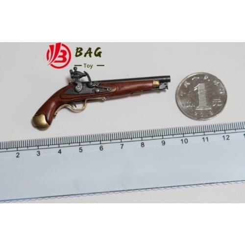1/6 of the Action Figures Model DID N 80104 France Napoleon Dragoon Muskets Hand cannon（Metal wood