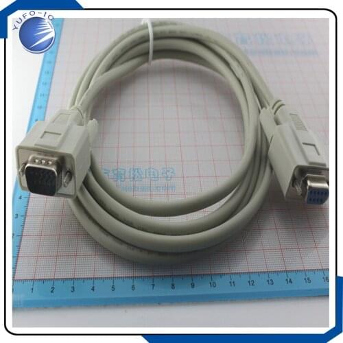1pcs Serial cable wire 2.5 meters straight hole for even the head of the female head of DB9 extension cable wire Connector