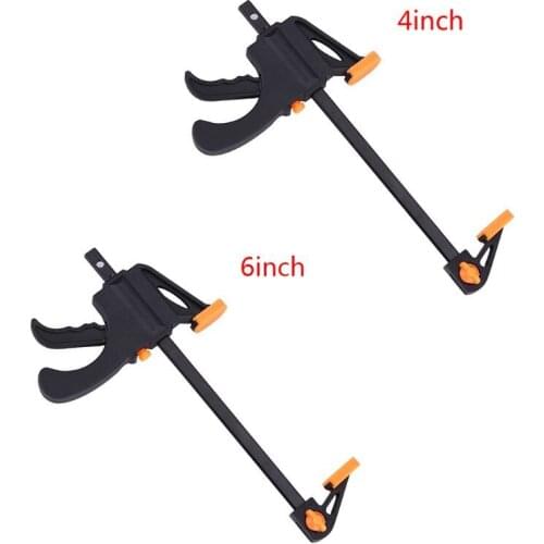 4 Inch/6inch Quick Ratchet Release Speed Squeeze Wood Working DIY Hand Vise Tool 667A