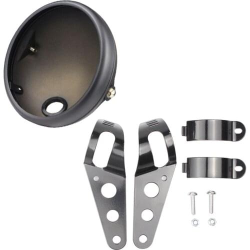 7 Inch LED Headlight Mounting Housing Bucket for Harley Headlight HeadLamp Housing Cover Bucket Lighthouse