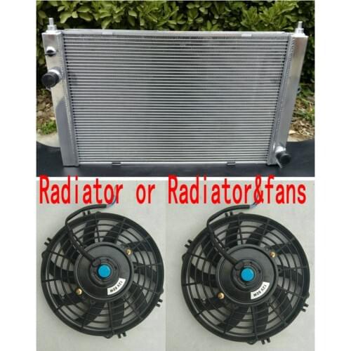 Aluminum Radiator & FANS for Land Rover Discovery II MK2 L318 LJ/LT 4.0L/4.6L V8 1999-2004 KIT 99 00 01 02 03 04