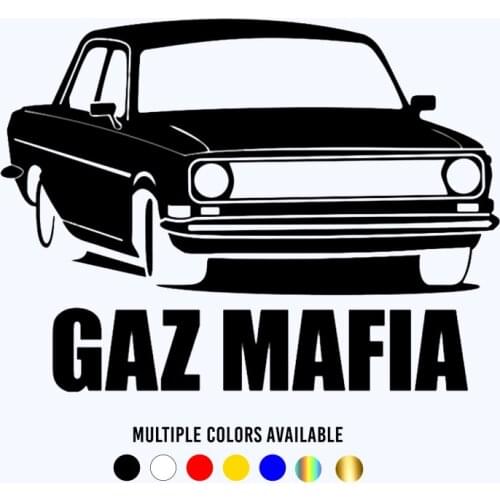 CK20361# Die-cut Vinyl Decal Gaz Mafia 2 Car Sticker Waterproof Auto Decors on Car Body Bumper Rear Window