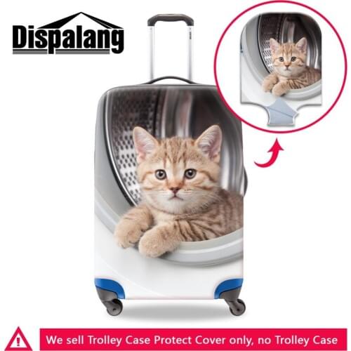 Dispalang Female Luggage Protective Cover Elastic Trolley Suitcase Covers Dust Rain Cases for 18 to 30 Inch Travel Accessories