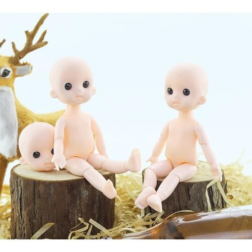 DIY ob11 Body Dolls Toy 13 Movable Jointed Dolls Toys 16CM BJD Baby Doll Girl Gift Toys