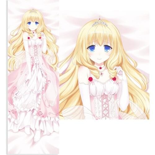 Anime Latifa Fleuranza Long Pillow Case Cosplay Cushion Cover Hugging Body Peach Skin Pillowcase fashion Printed