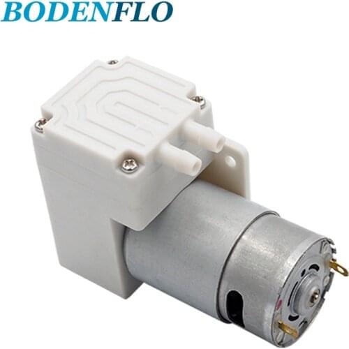 Bodenflo BD-04A Quiet Mini Electric Diaphragm 12V 24V Air Pump 250kpa 13L/Min With Brush Motor