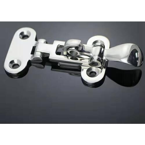 Marine Grade stainless steel 316 Boat Deck Lock Hatch Anti-Rattle Latch Fastener Clamp marine hardware boat shackle accessories