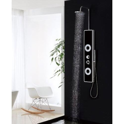 New Acrylic shower panel with rainfall & Jets & Hand Shower Tower Shower Column PS6301