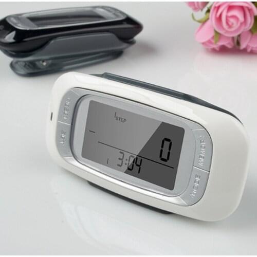 New 3D LCD Display Sensor Running Pedometer Multi-Function Digital Pedometer with 7-Day Memory Steps Calorie Distance Counter