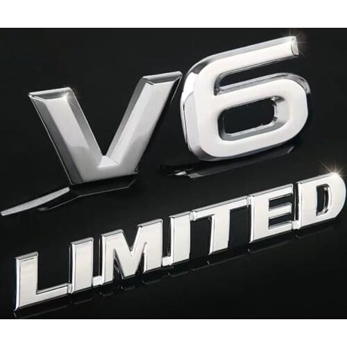 Suitable for 2015-2021 Highlander car sticker V6 AWD letter sticker LIMITED car tail sticker decoration