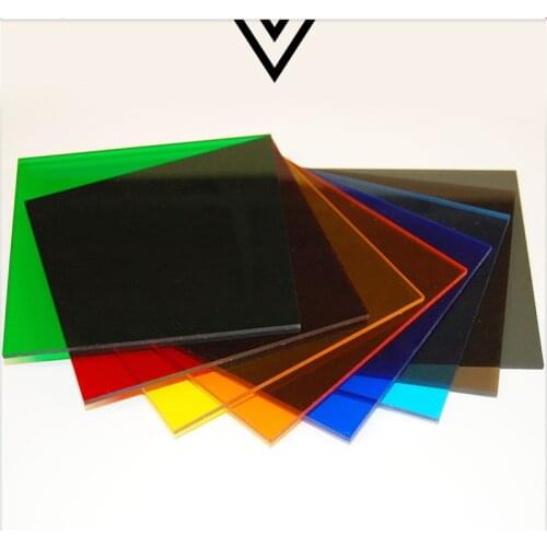 3mm Translucence Acrylic (PMMA) Plexiglass Tinted Sheets/Oргстекло Plate Colorful Cast For Signs,DIY Display Projects,Craft