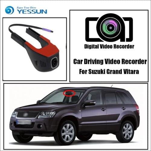 YESSUN Car Driving Video Recorder DVR Mini Control APP Wifi Camera FHD 1080P Registrator Dash Cam for Suzuki Grand Vitara