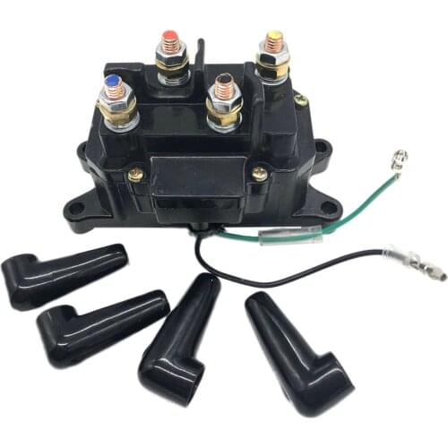 Replacement 12V Solenoid Relay Contactor Winch Rocker Switch Thumb ATV