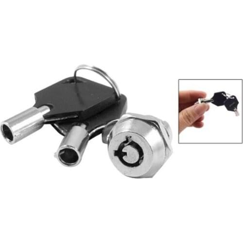 Plastic Material 1PCS JET Cam Cylinder Locks Door Cabinet Mailbox Cabinet Drawer Locker Security Furniture Locks With Keys