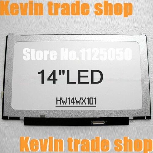 14" matrix HW14WX104 HW14WX103 HW14WX107 HW14WX102 HW14WX101-03 FOR ASUS U46E U46E-BAL7 U40 U41 U46 U4q400a Laptop LCD SCREEN