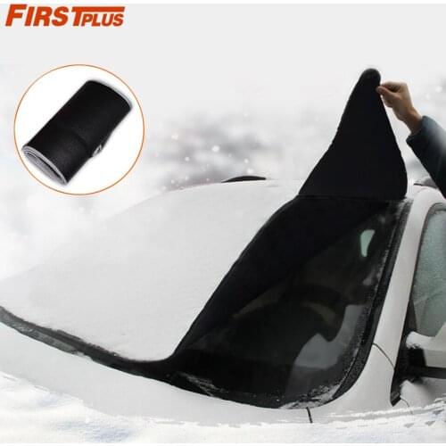 200*95cm Windshield Snow Cover Winter Car Sun Shade Covers Ice Removal Wiper Visor Protector Frost Rain Resistant