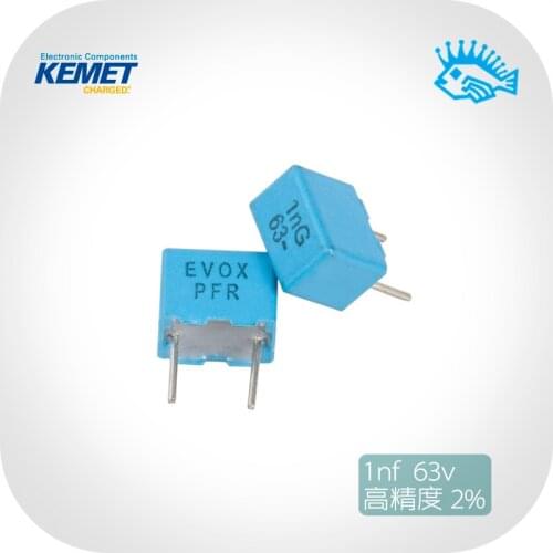 5pcs/50pcs RIFA EVOX PFR5 1000PF 102 1nF 63v PCM5 High precision 2% non-polar film capacitor