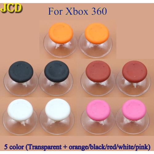 JCD 2pcs Analog Joystick Stick Grip Cap for Microsoft Xbox 360 Joypad Controller Joystick Cover Mushroom