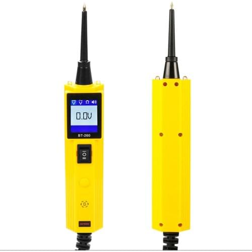 BT260 Automotive Circuit Tester Power Probe Electrical System Diagnostic Tool for 6V/12V/24V Vehicle/Motorcycle/Boat/Trucks WWO