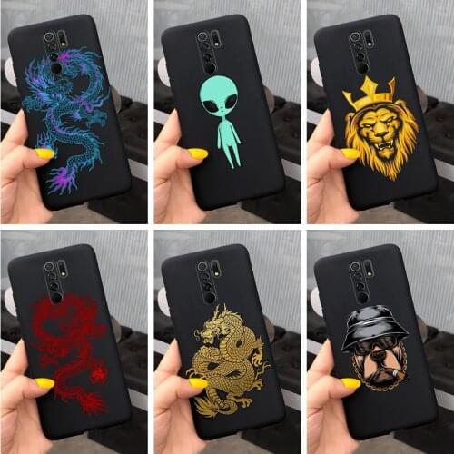 For Xiaomi Redmi 9 Case Cool Dragon Cover Soft Silicone Phone Cases For Xiaomi Redmi 9 Redmi9 Fundas Shockproof Bumper 6.53 inch