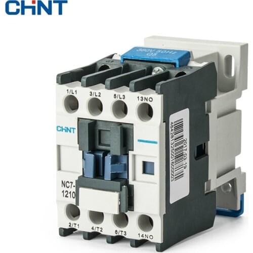 CHINT Communication Contactor NC7-1210 220v Single-phase 12a 380v Three-phase 110v 24v