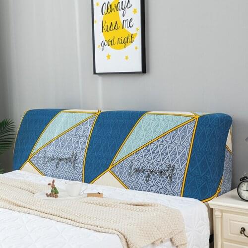 Elastic Headboard Cover All-inclusive Bed Head Cover Breathable Bed Head Back Protection Soft Bedspread Dust Cover Home Decor